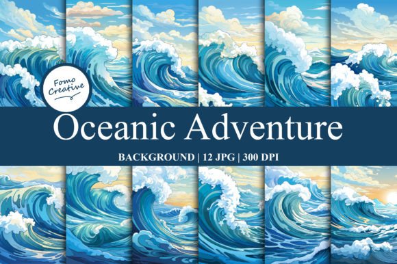 Deep Blue Design: Unlocking Creativity with Oceanic Adventure Backgrounds