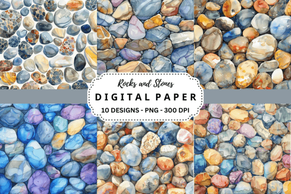 Rocks and Stones Backgrounds: A Versatile Asset for Modern Designers