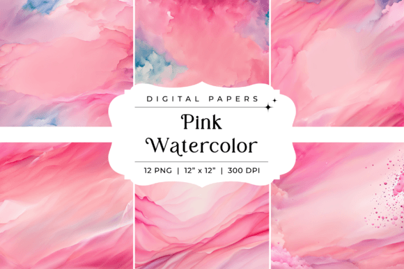 Unlocking Creativity with Pink Watercolor Backgrounds